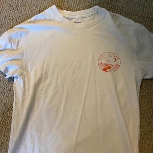 Y2K White Jack & Jones Graphic Tee Shirt